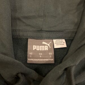 PUMA Large Hoodie - Blue-green